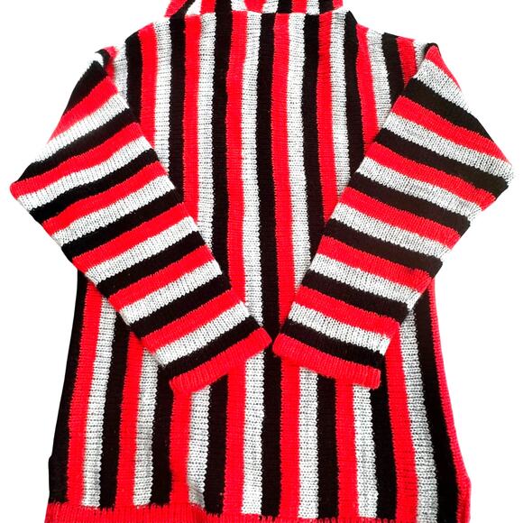 THE ELDER STATESMAN: Men's 100% Cashmere Striped Hoodie - S - Picture 3 of 6